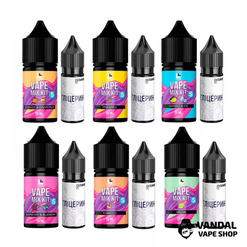 Набор Vape Mix Kit 30 мл Набор Vape Mix Kit 30 мл