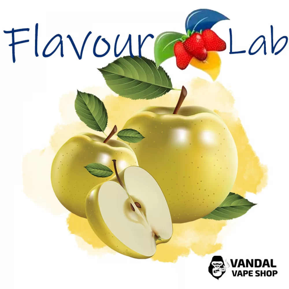 Ароматизатор FlavourLab 10 мл со вкусом Яблока Голден