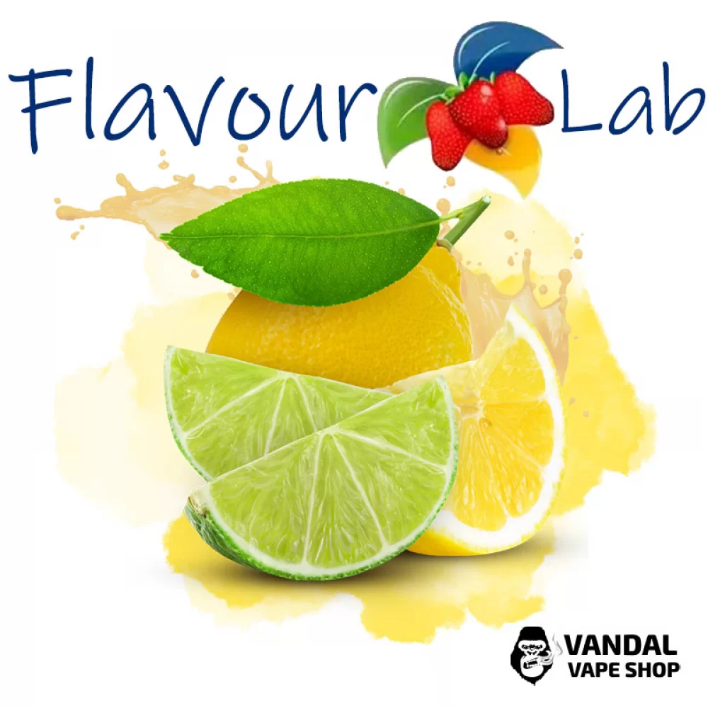 Ароматизатор FlavourLab 10 мл зі смаком Лимону та лайму Ароматизатор FlavourLab 10 мл зі смаком Лимону та лайму