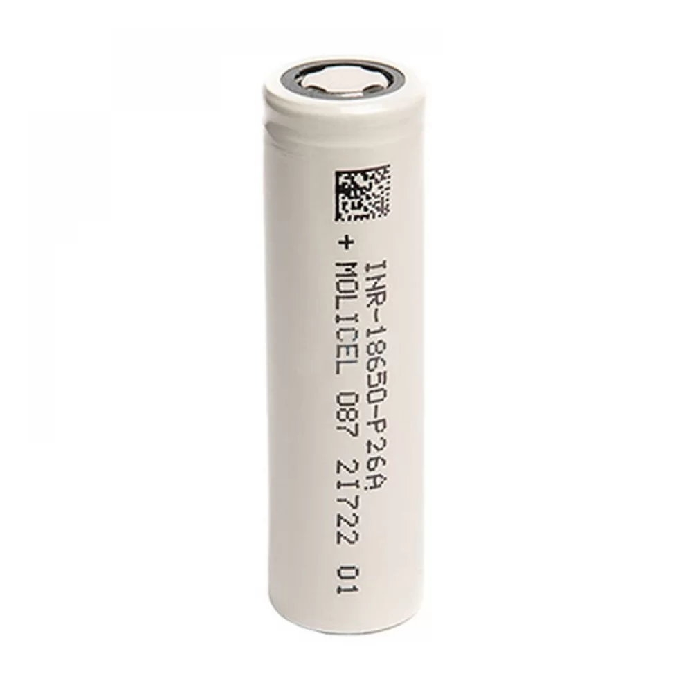 Аккумулятор Molicel 18650 P26A 2600mAh 35A (Original) 2546