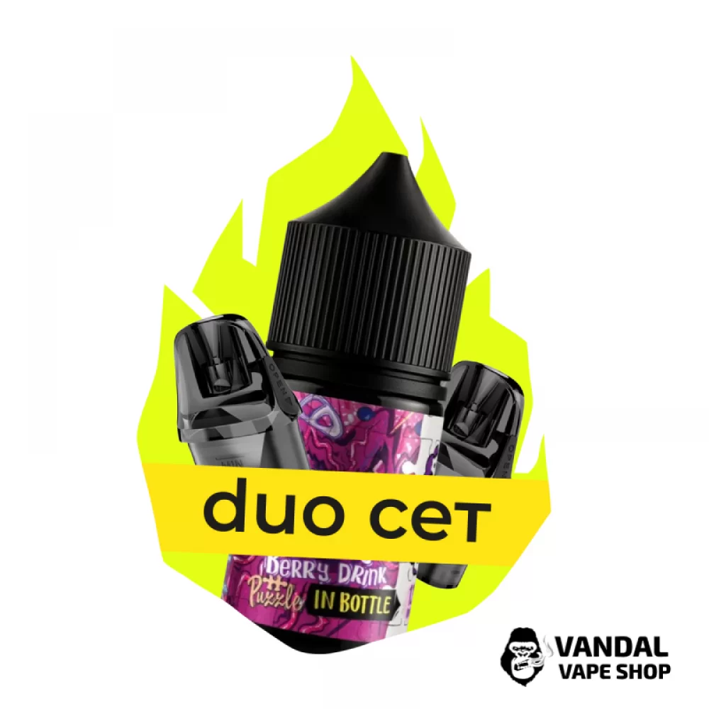 Комбинация Duo Ursa Nano №2: Картридж Lost Vape Ursa Nano V3 1.0 Ом + Картридж Lost Vape Ursa Nano V3 0.6 Ом + набор для самозамеса Inbottle Puzzle Energy Berry Drink 30 мл 50 мг Комбинация Duo Ursa Nano №2: Картридж Lost Vape Ursa Nano V3 1.0 Ом + Картридж Lost Vape Ursa Nano V3 0.6 Ом + набор для самозамеса Inbottle Puzzle Energy Berry Drink 30 мл 50 мг