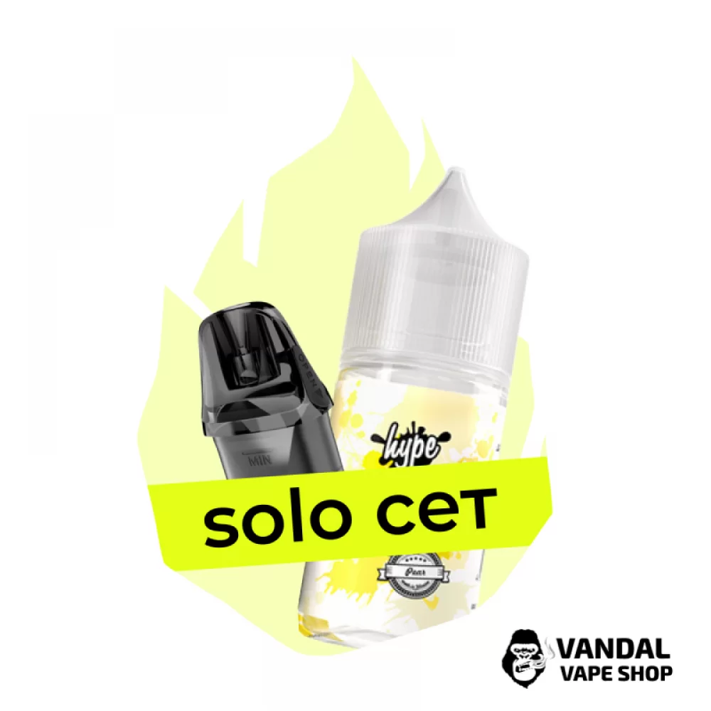 Комбинация Solo URSA №1: Картридж Lost Vape Ursa Nano V3 0.8 Ом + набор для самозамеса Hype Pear 30 мл 25 мг Комбинация Solo URSA №1: Картридж Lost Vape Ursa Nano V3 0.8 Ом + набор для самозамеса Hype Pear 30 мл 25 мг