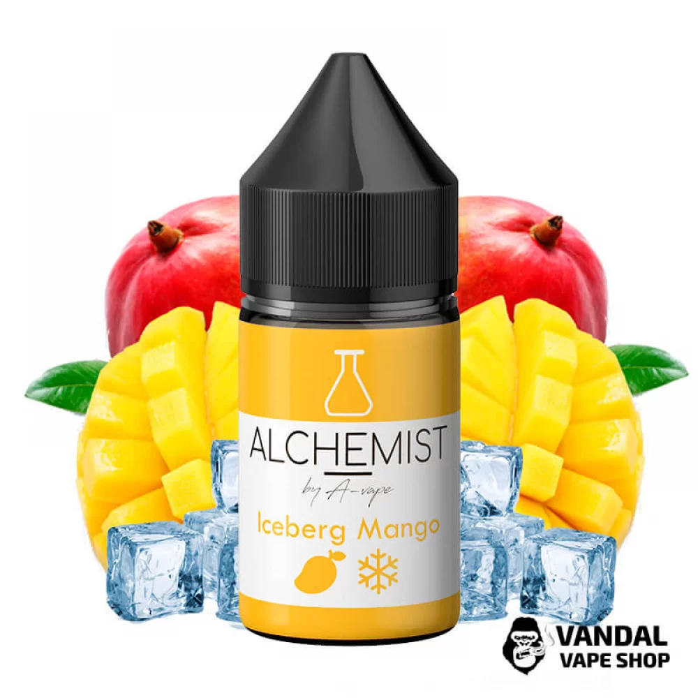 Жидкость Alchemist Salt – 30 мл 35 мг на солевом никотине со вкусом со вкусом манго с холодком