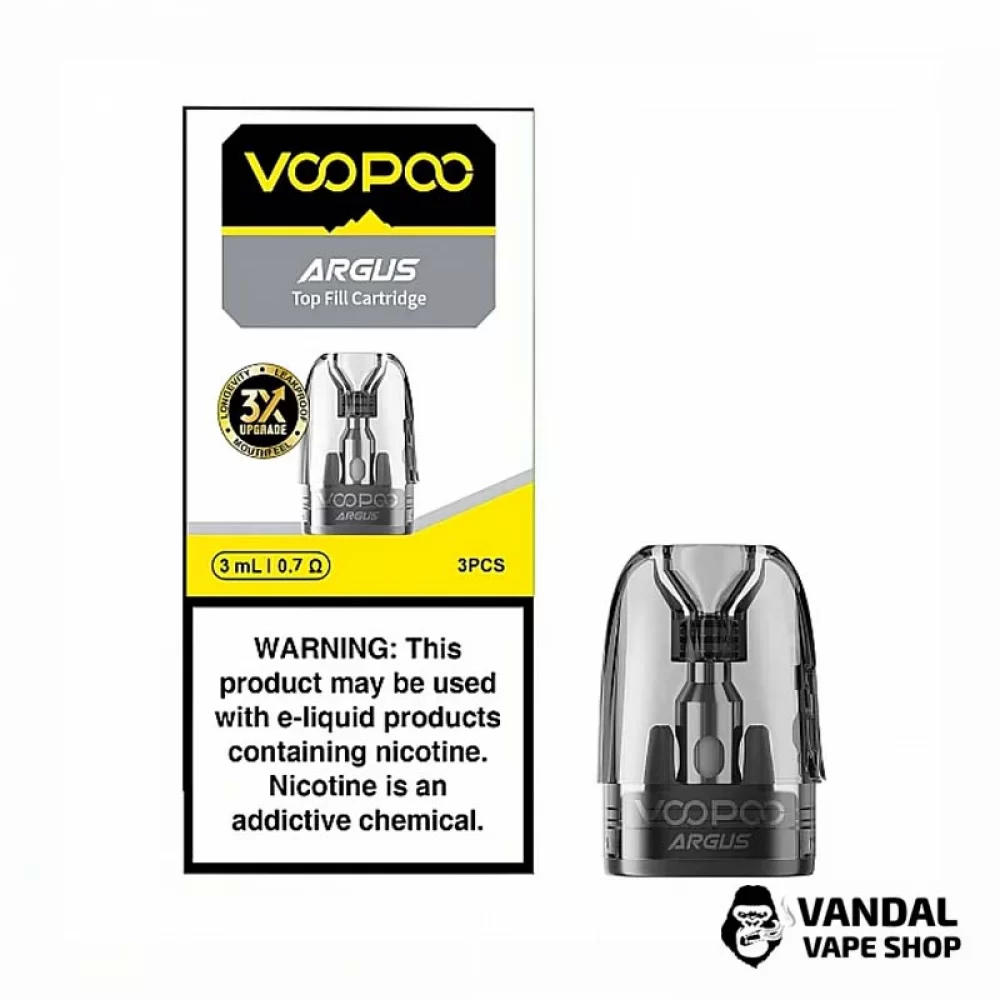 Картридж Voopoo Argus Top Fill 1.0 Ом 3 мл