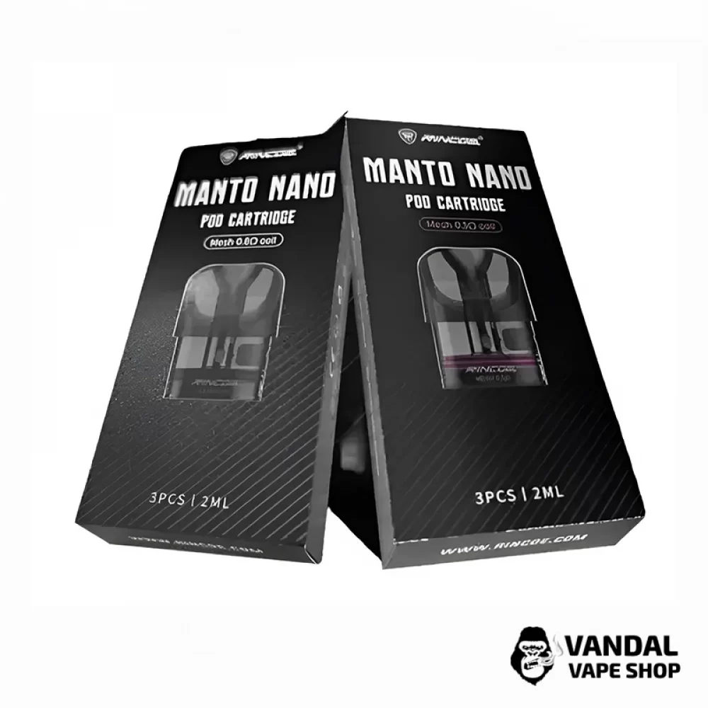 Картридж Manto Nano Pod Cartridge Mesh 0.5 Ом для работы с POD-системами Manto Nano Pro / P1 / A1 / Z1 Kit Картридж Manto Nano Pod Cartridge Mesh 0.5 Ом для работы с POD-системами Manto Nano Pro / P1 / A1 / Z1 Kit