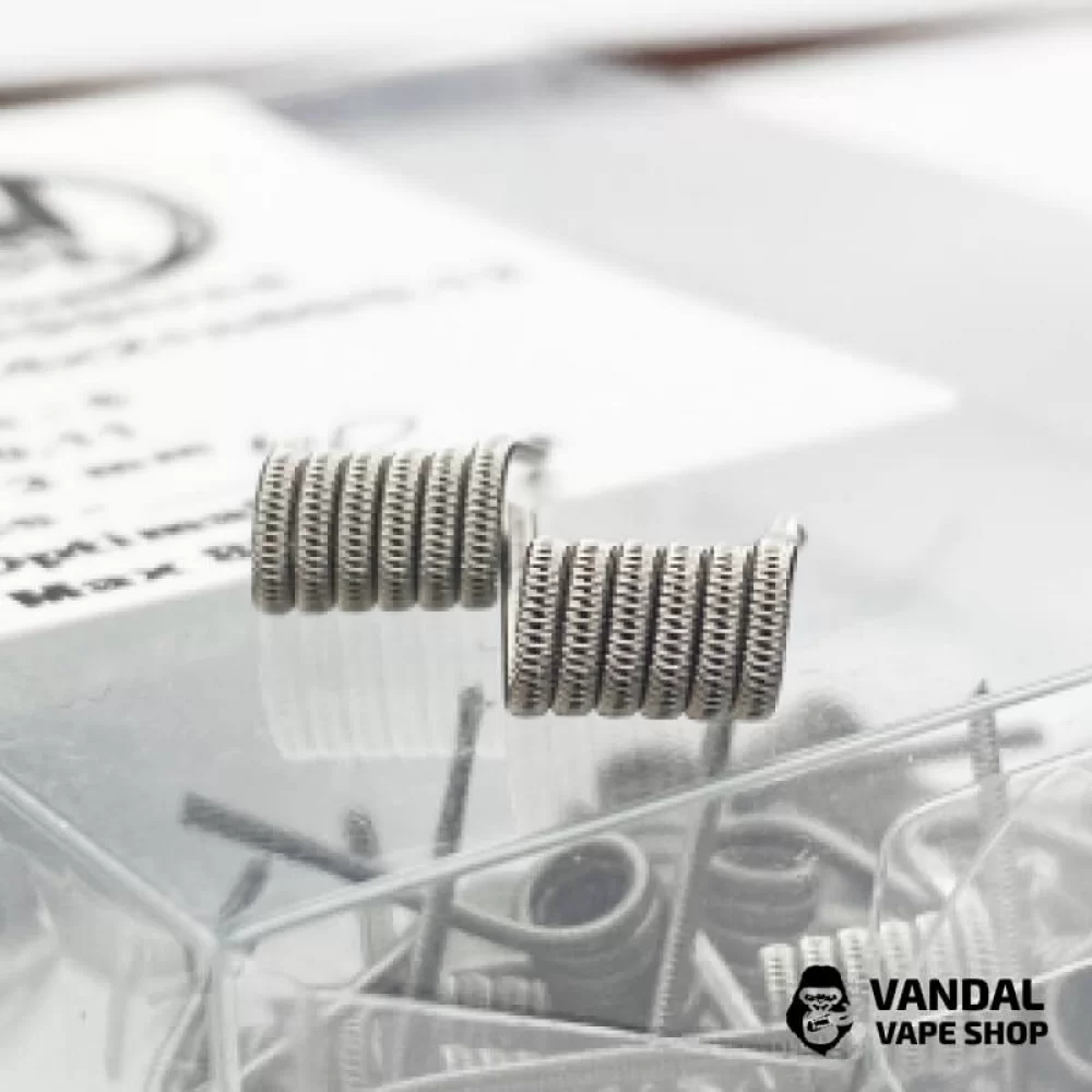 Готовая спираль Staggered 0,11 Ohm (Ss) 0.4x2+n80/0.12