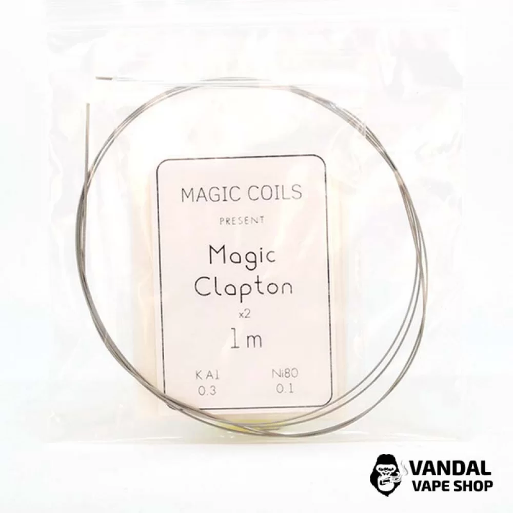 Проволока для спирали Magic Coils Clapton - Kanthal 0.3 мм Nichrome 0.1 мм 1 м