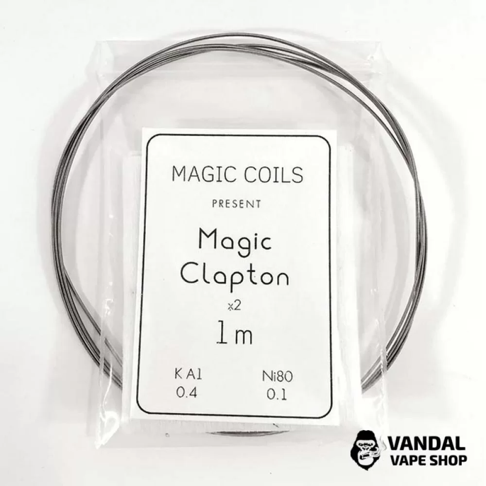 Проволока для спирали Magic Coils Clapton - Kanthal 0.5 мм Nichrome 0.1 мм 1 м