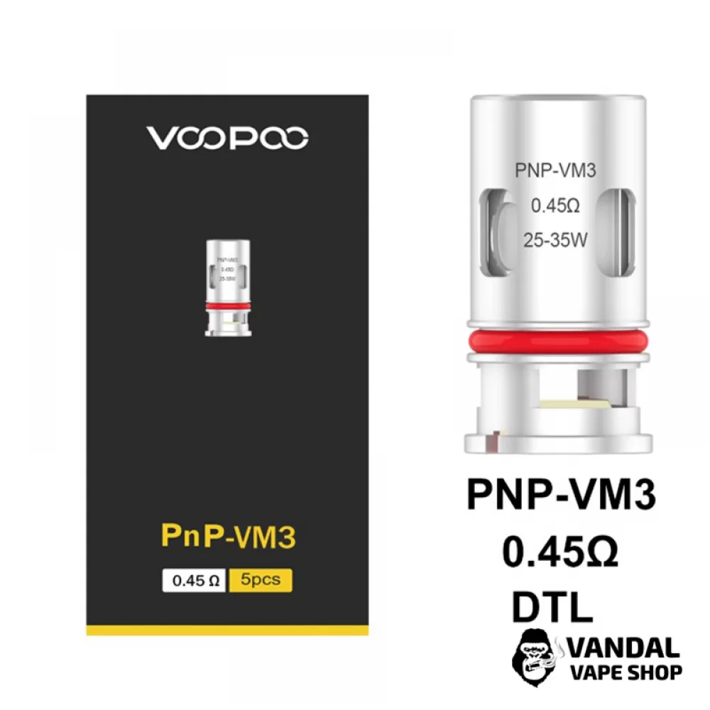 Сменный испаритель Voopoo PnP Coil (Original) для NAVI , ARGUS , DRAG S , DRAG X , VINCI , VINCI X  
