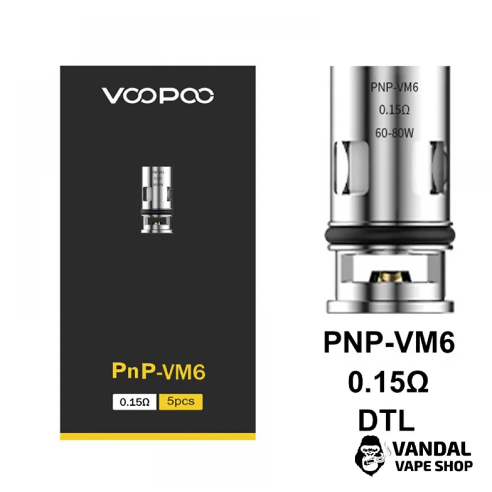Сменный испаритель Voopoo PnP Coil (Original) для DRAG X(+)