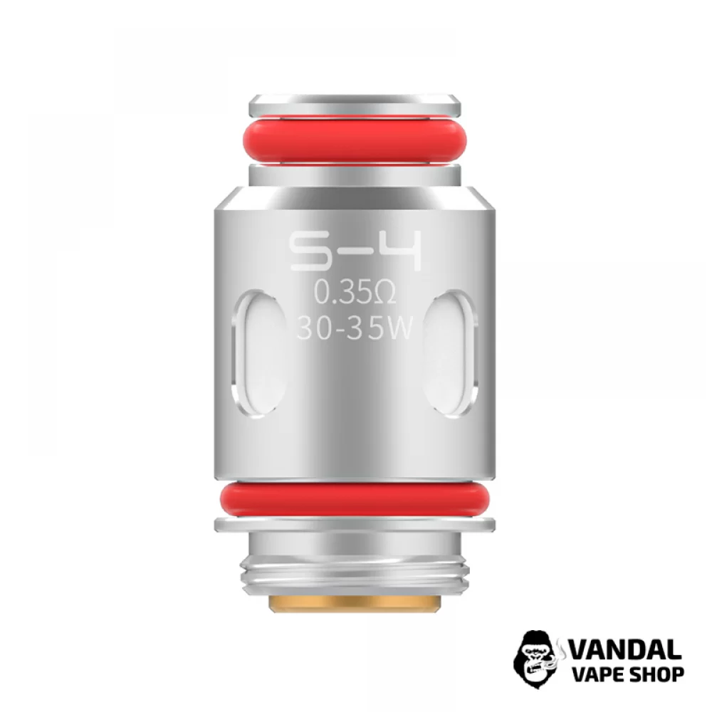 Сменный испаритель Smoant Coil S-4 сопротивлением 0.35 Ом Сменный испаритель Smoant Coil S-4 сопротивлением 0.35 Ом