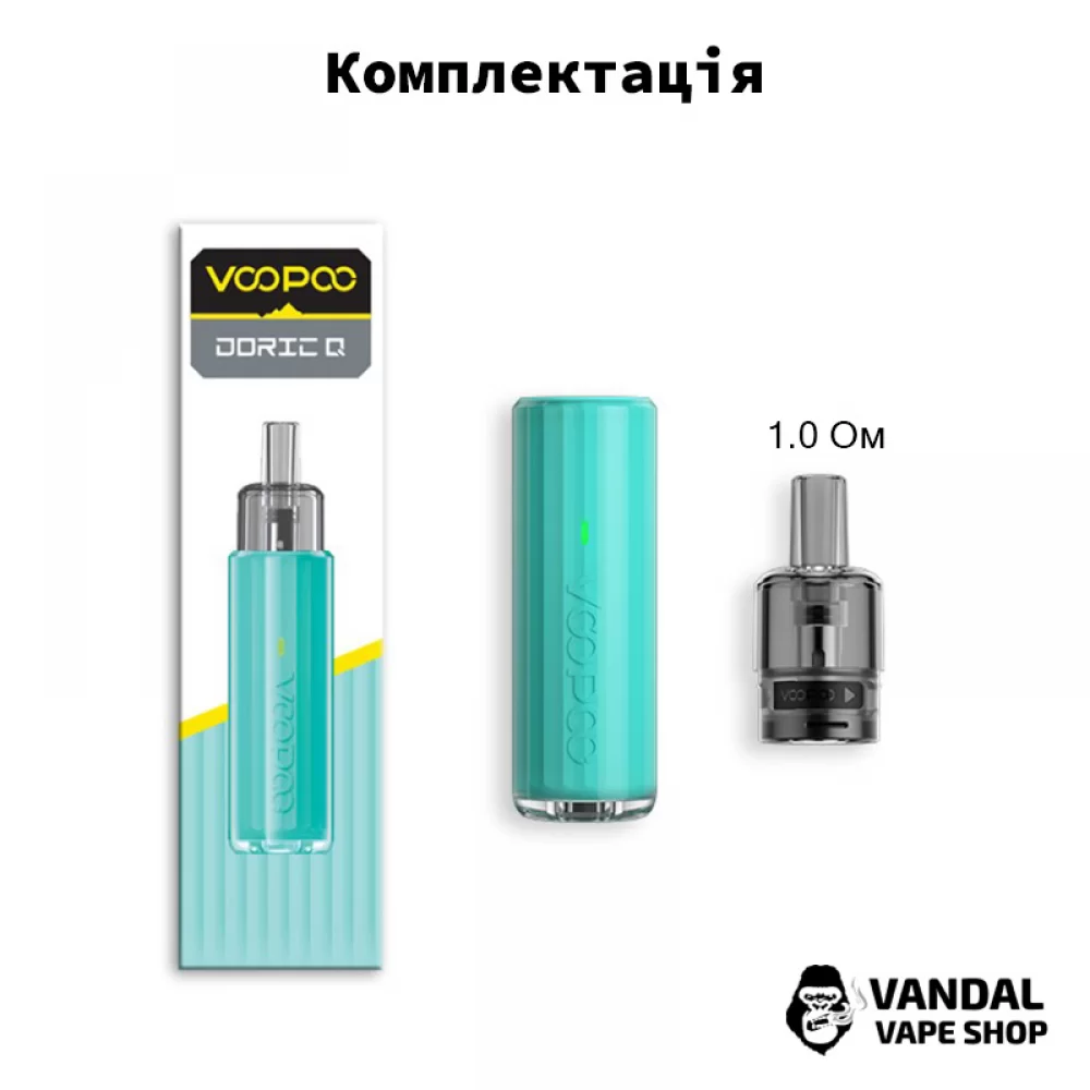 Оригинальная Pod-система VooPoo Doric Q в тёмно-коричневом цвете Оригинальная Pod-система VooPoo Doric Q в тёмно-коричневом цвете