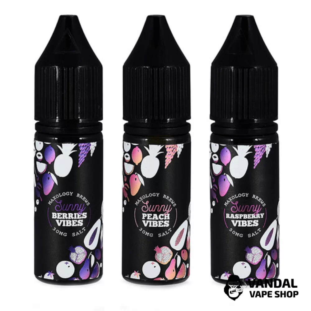 Жидкость Maxology Brews Salt Sunny Vibes 15 мл 50 мг на солевом никотине