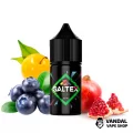 Рідина Saltex 30 мл, 25 мг на сольовому нікотині зі смаком граната, вишні і чорниці