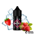 Рідина Saltex 30 мл, 45 мг на сольовому нікотині зі смаком полуниці з льодом Рідина Saltex 30 мл, 45 мг на сольовому нікотині зі смаком полуниці з льодом