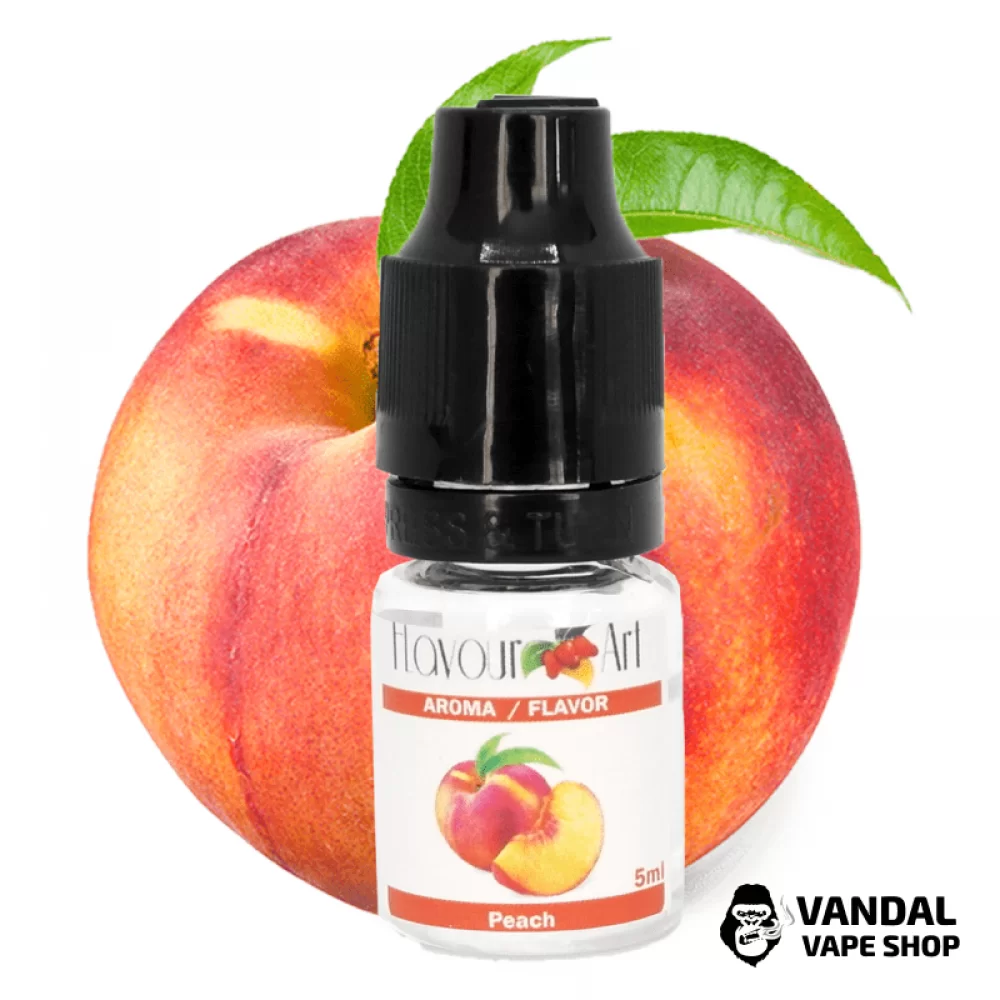 Ароматизатор FlavourArt Peach - 5 мл. со вкусом спелого персика Ароматизатор FlavourArt Peach - 5 мл. со вкусом спелого персика