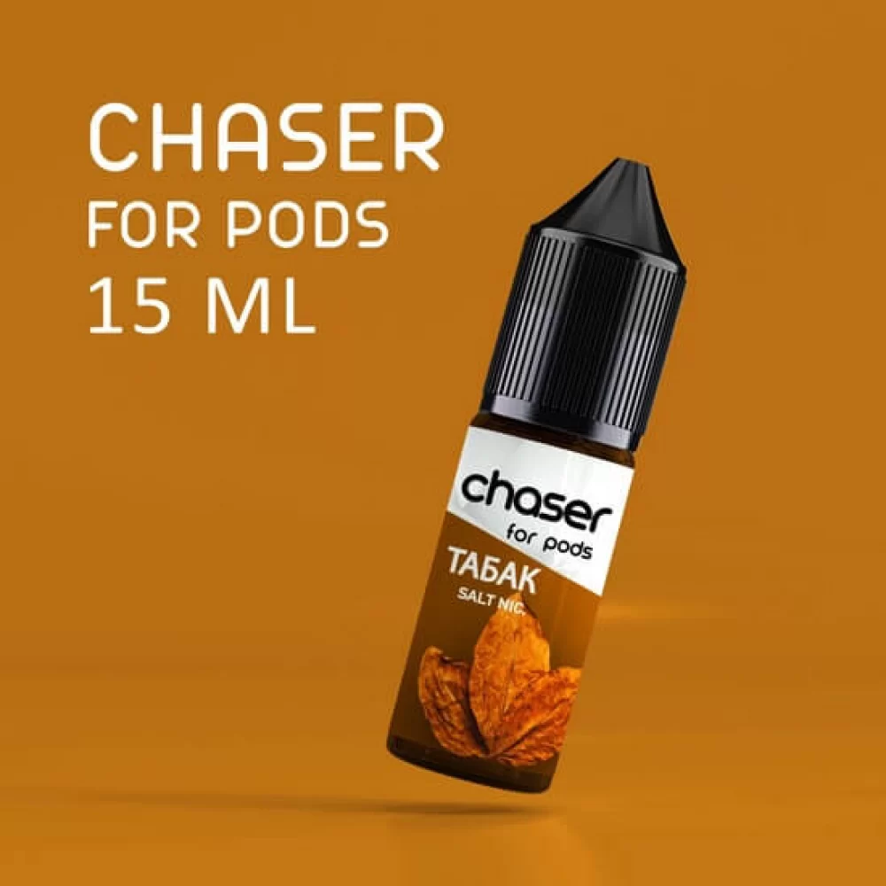 ЖИДКОСТЬ Chaser ForPods 15 мл, 30 мг НА СОЛЕВОМ НИКОТИНЕ со вкусом Табака