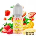 Рідина Crazy Juice Salt 30 мл НА СОЛьовому нікотині 50 мг зі смаком банану з полуницею