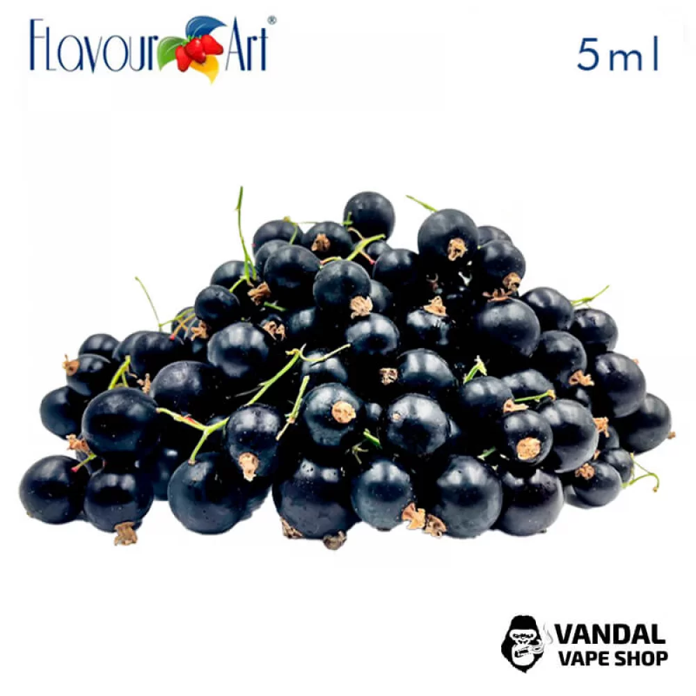 Ароматизатор FlavourArt 5 мл со вкусом черной смородины Ароматизатор FlavourArt 5 мл со вкусом черной смородины