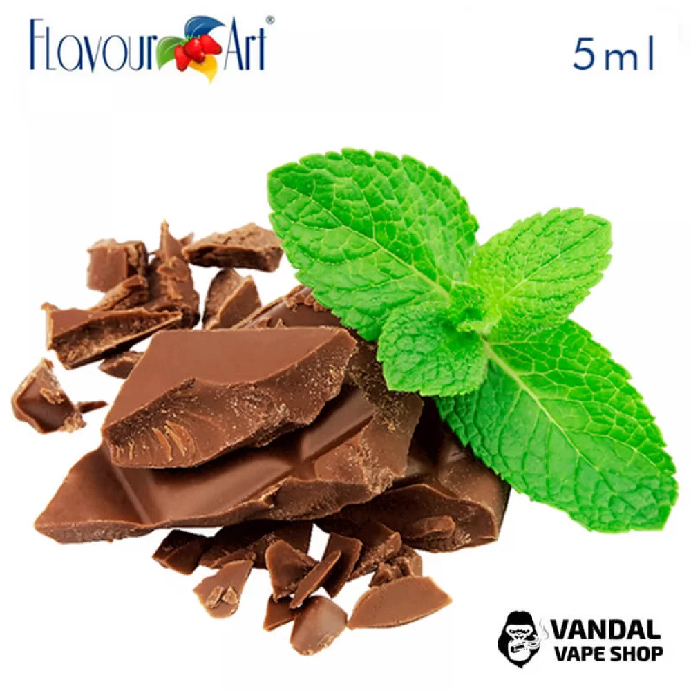 Ароматизатор FlavourArt 5 мл со вкусом шоколада с мятой