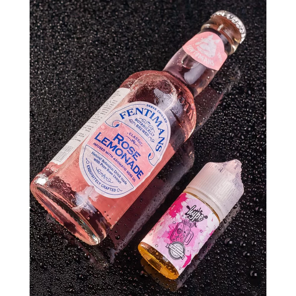 Рідина hype - Pink Lemonade 30 мл 50 мг  НА СОЛЬОВОМУ НіКОТИНі зі смаком рожевого лимонаду