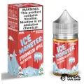 Премиальная солевая жидкость Ice Monster Salt 30 мл, 24 мг со вкусом клубники, арбуза и яблока со льдом