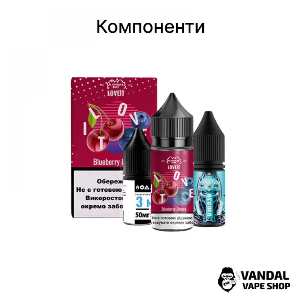 Набор для самозамеса Flavorlab Love it 30 мл 25 мг со вкусом кактуса и клубники