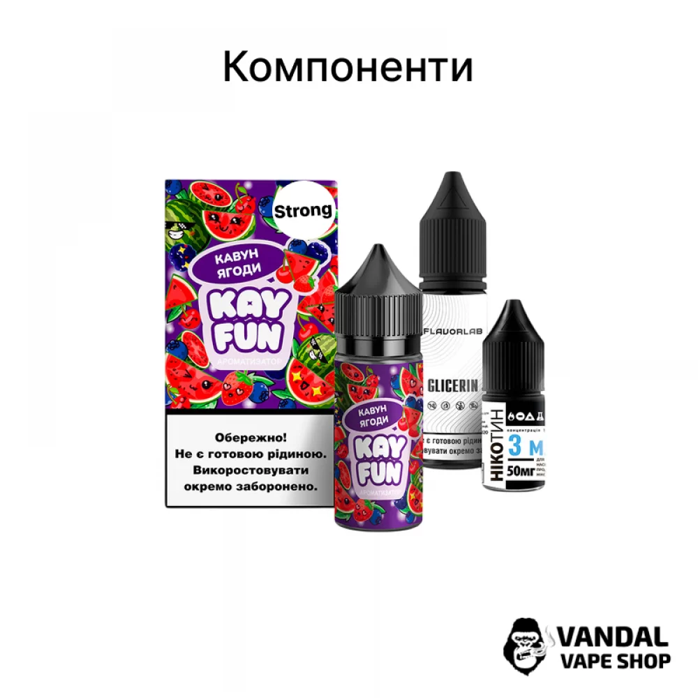 Набор для самозамеса Kayfun Strong 30 мл