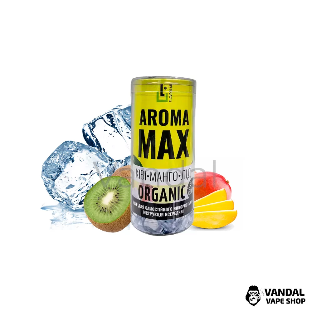Набор для самозамеса Aroma MAX Organic 60 мл 3мг - со вкусом киви с медовым манго 