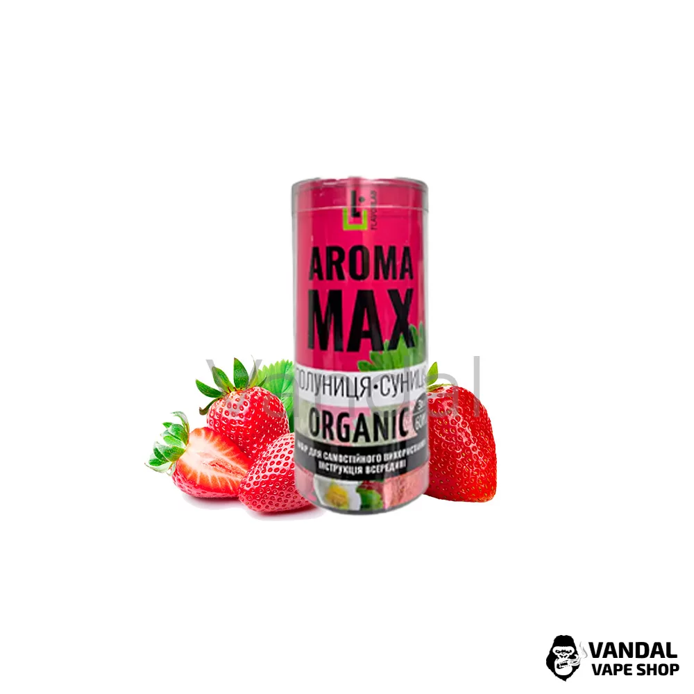 Набор для самозамеса Aroma MAX Organic 60 мл 3мг - со вкусом лесной Клубники
