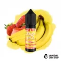 Рідина Crazy Juice Salt 15 мл на сольовому нікотині 30 мг зі смаком банана і полуниці