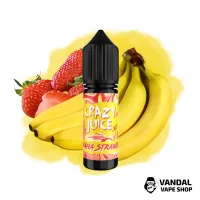 Crazy Juice Salt 15 мл 30 мг - Banana Strawberry