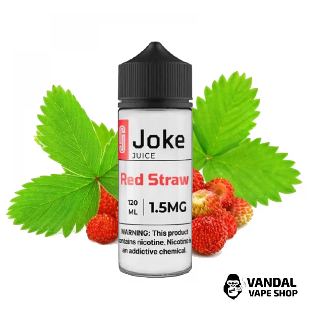 Жидкость Joke 120 мл на органическом никотине 6 мг со вкусом земляники