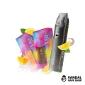 Набір L 2.0: подсистема Voopoo VMATE Pro 2 у чорному кольорі + 2 набори для самозамісу Lucky 30 мл 50 мг зі смаком коли / апельсинового лимонаду