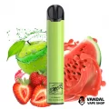 Одноразова Pod-система Pod BMOR XTRA Disposable Pod Kit на 1600 затяжок зі смаком полуниці, яблука і кавуна