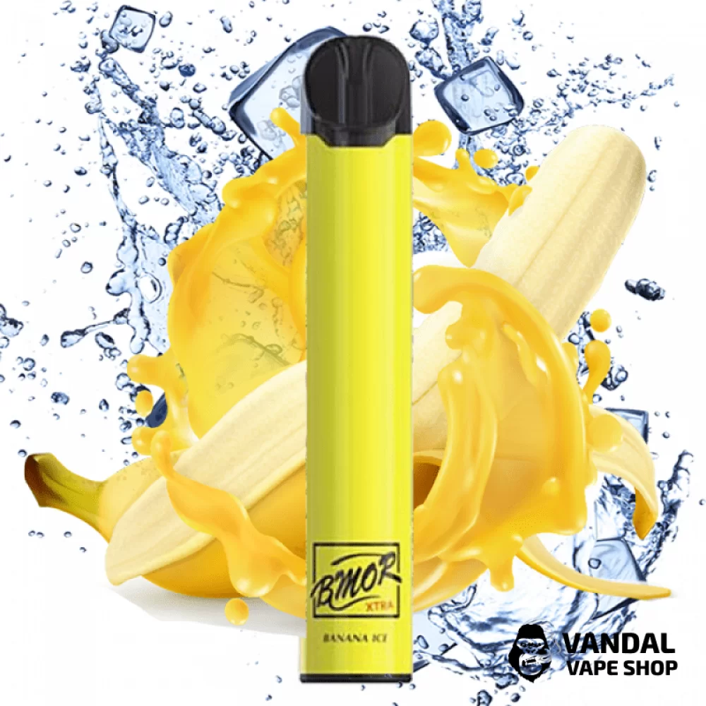Одноразка BMOR XTRA 1600 puffs Disposable Pod Kit - Banana Ice 5% со вкусом банана с холодком Одноразка BMOR XTRA 1600 puffs Disposable Pod Kit - Banana Ice 5% со вкусом банана с холодком