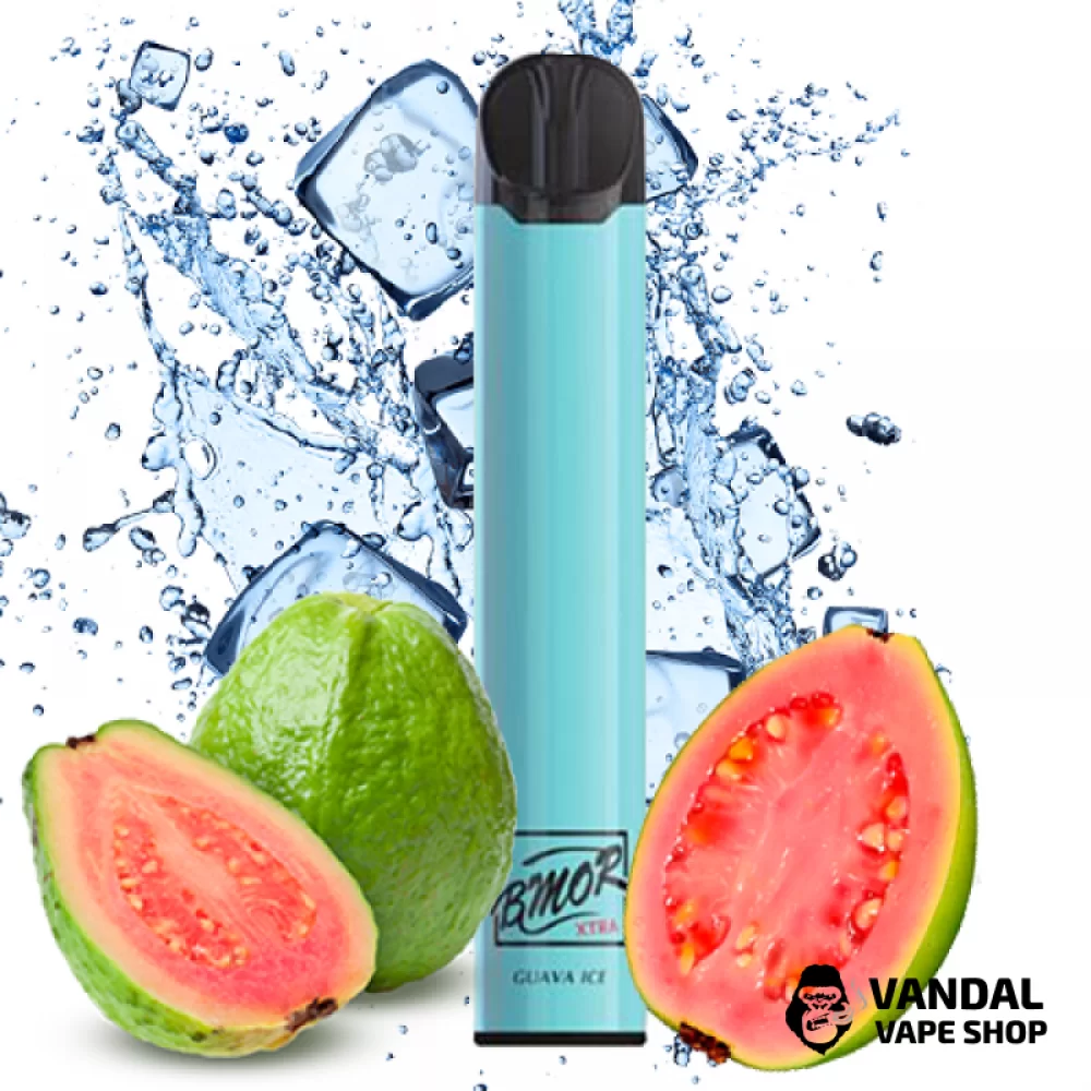 Одноразка BMOR XTRA 1600 puffs Disposable Pod Kit - Guava Ice 5% со вкусом гуавы с холодком Одноразка BMOR XTRA 1600 puffs Disposable Pod Kit - Guava Ice 5% со вкусом гуавы с холодком