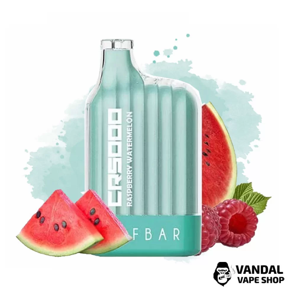 Одноразовая Pod система Elf Bar CR5000 50 мг 650 мАч на 5000 затяжек со вкусом малины и арбуза