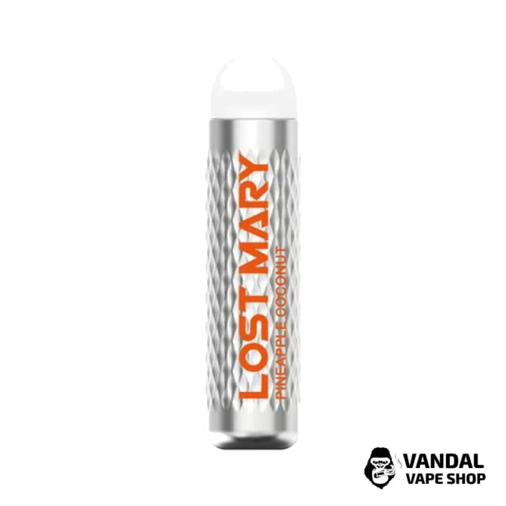 Одноразовая Pod-система Lost Mary 3000 Pro с крепостью никотина 5% со вкусом ананаса с кокосом