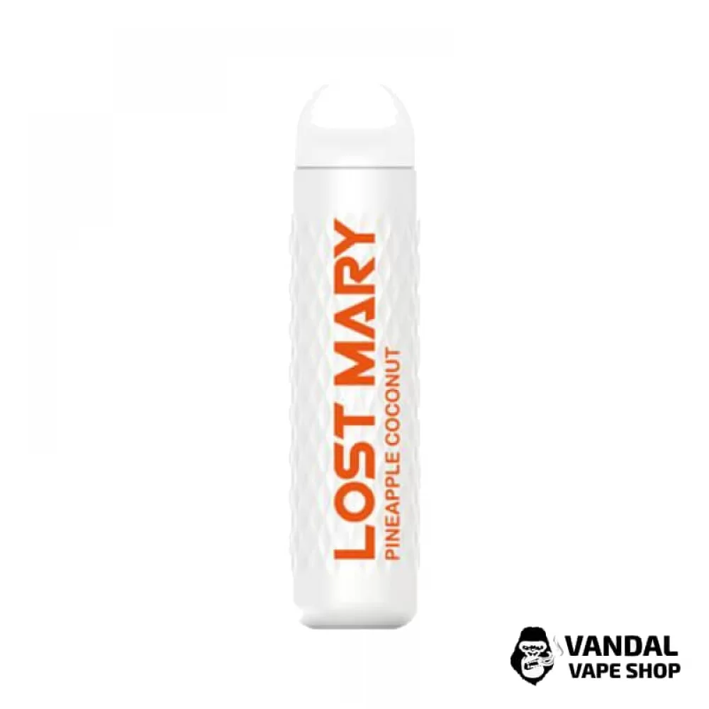Одноразовая Pod-система Lost Mary 3000 Standart с крепостью никотина 5% со вкусом ананаса с кокосом