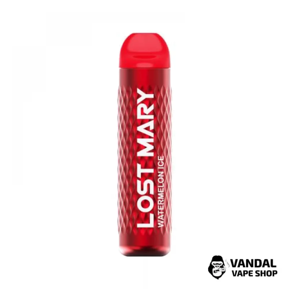 Одноразовая Pod-система Lost Mary 3000 Pro с крепостью никотина 5% со вкусом арбуза с холодком
