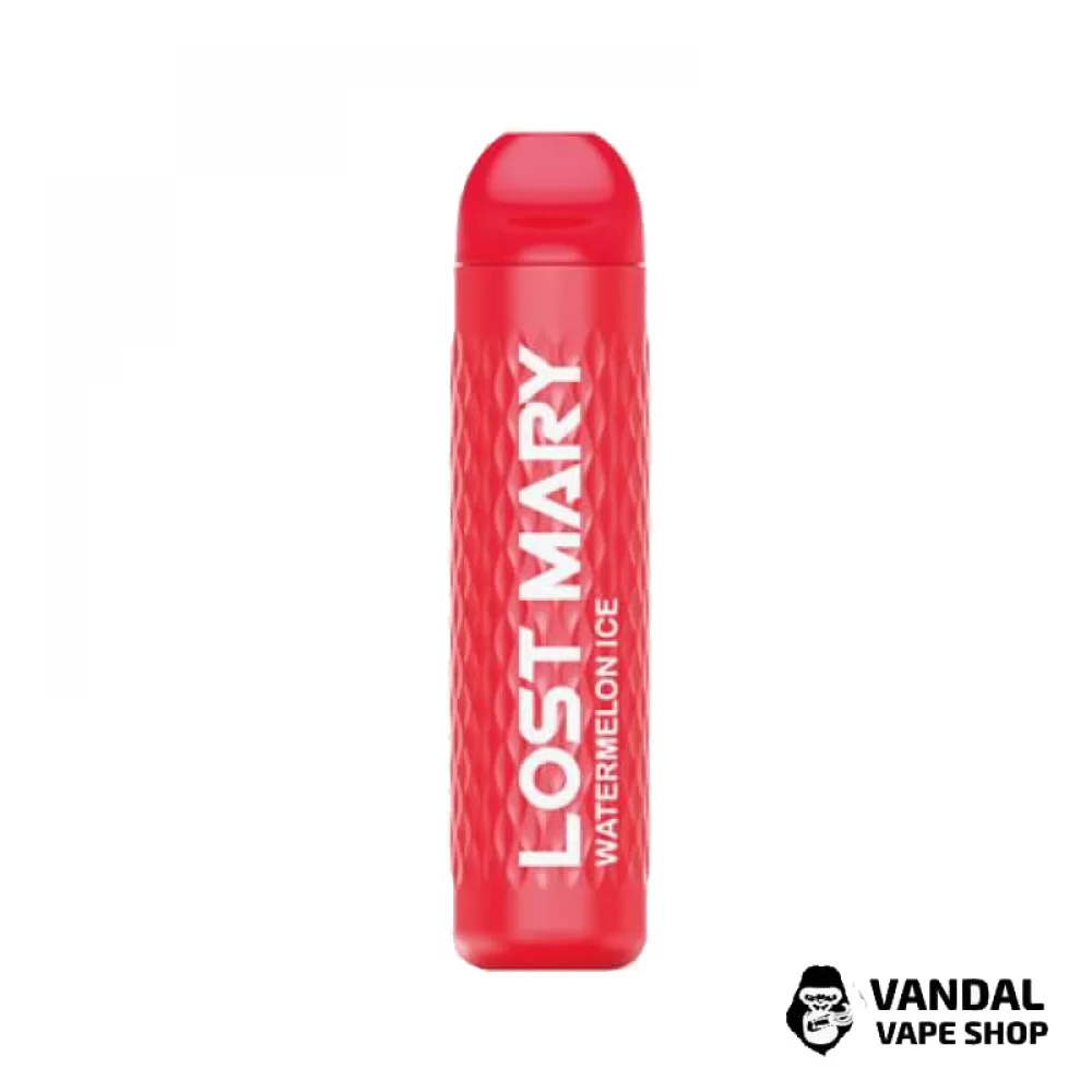 Одноразовая Pod-система Lost Mary 3000 Standart с крепостью никотина 5% со вкусом арбуза с холодком