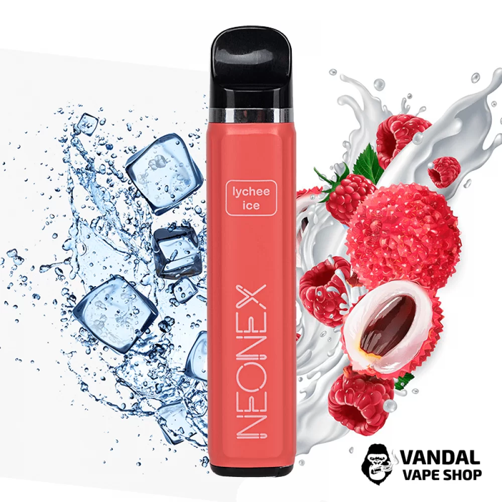 Одноразовая Pod система Neonex Disposable Pod Kit 4.5% 550 mAh Lychee Ice на 1500 затяжек со вкусом личи с холодком