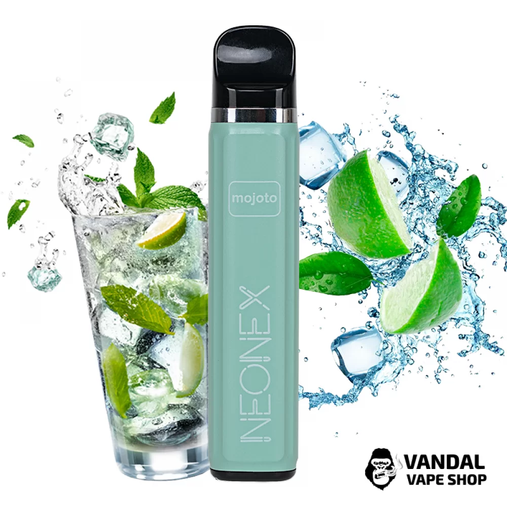 Одноразовая Pod система Neonex Disposable Pod Kit 4.5% 550 mAh на 1500 затяжек со вкусом мохито