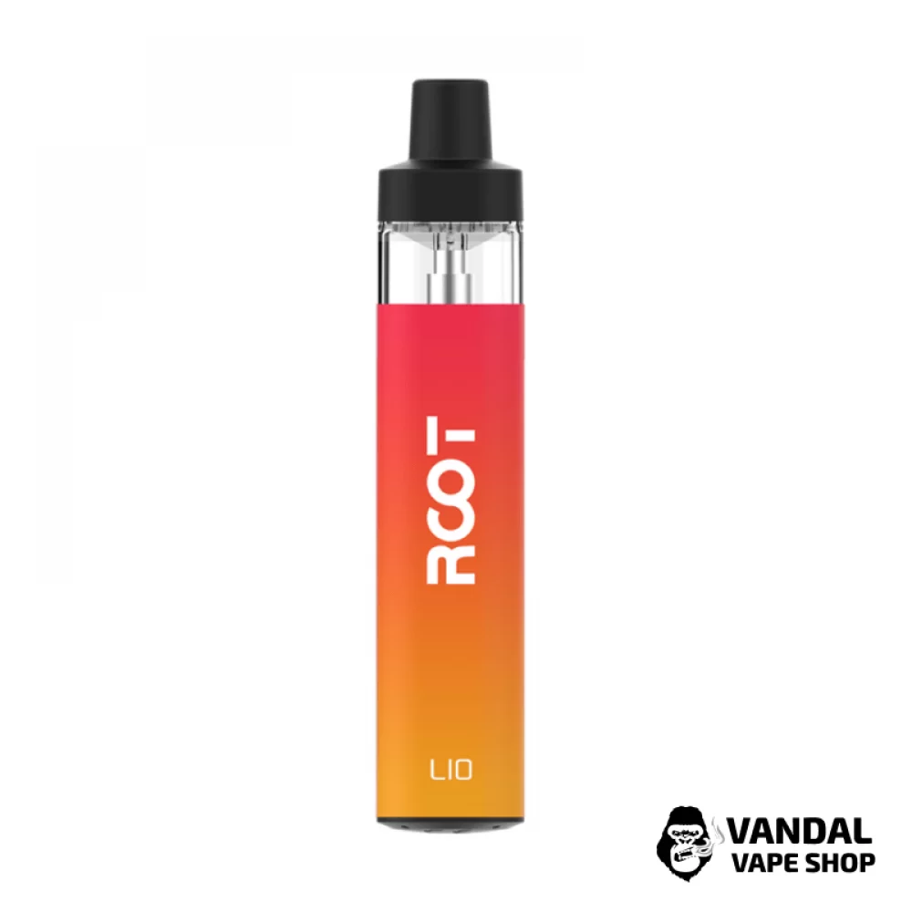Багаторазова Одноразка Pod система LIO RooT Disposable Pod Kit 700 mAh на 3500 затяжок в червоному кольорі