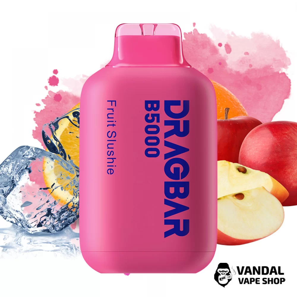 Одноразовая Pod система DragBar B5000 50 мг 500 мАч на 5000 затяжек со вкусом фруктового льда