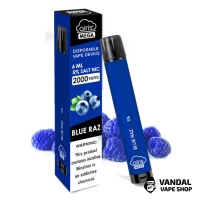 Airis Mega 2000 Disposable Vape Blue Razz 5%