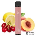 Одноразовый Pod Elf Bar 1500 Disposable Device 850mAh 5% на 1500 затяжек со вкусом вишни, лимона и персика Одноразовый Pod Elf Bar 1500 Disposable Device 850mAh 5% на 1500 затяжек со вкусом вишни, лимона и персика