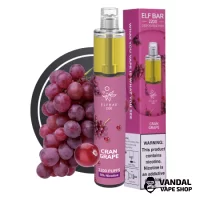Elf Bar 2200 Disposable Pod 1250mAh - Cran Grape