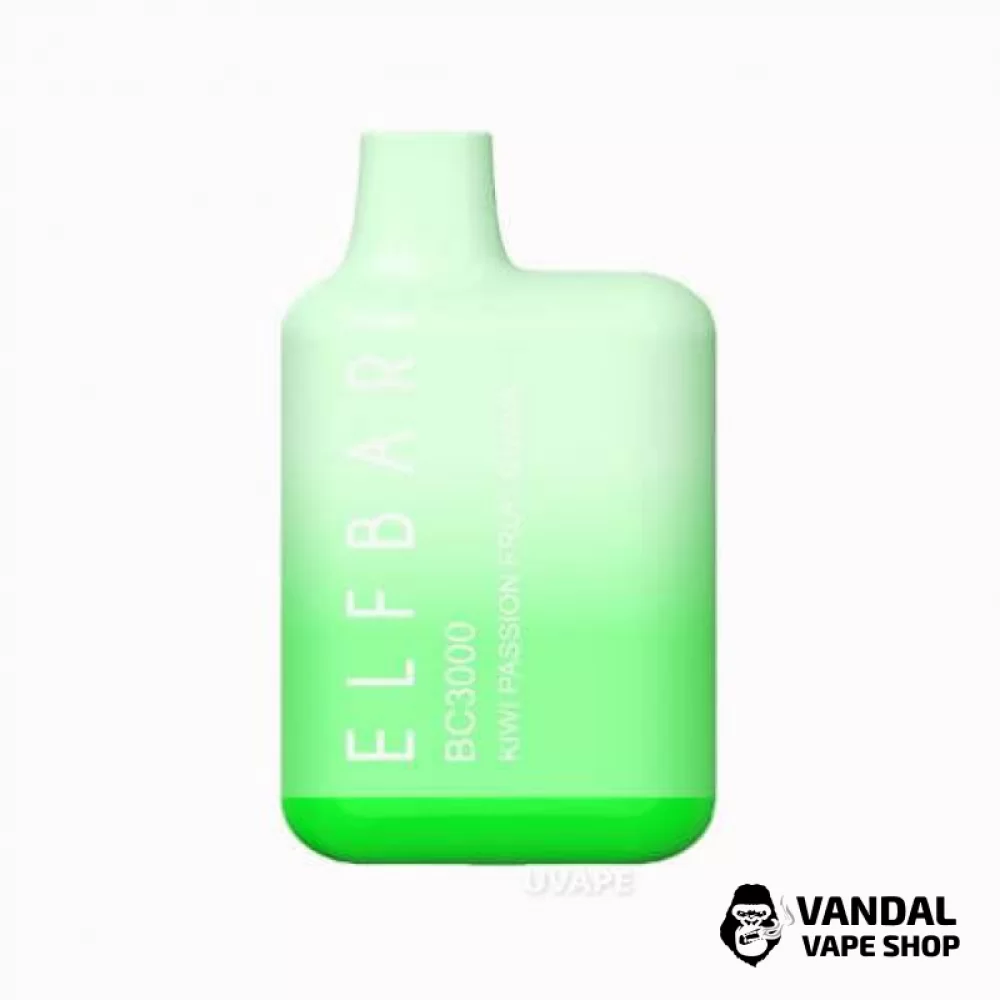 Одноразовый Pod Elf Bar BC3000 Disposable Device 650mAh 5% на 3000 затяжек со вкусом киви, маракуйи и гуавы